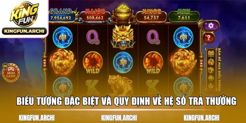 Biểu tượng đặc biệt và quy định về hệ số trả thưởng