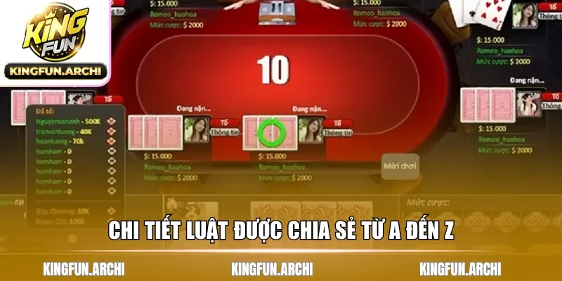 Đánh giá chi tiết luật cơ bản trong Liêng